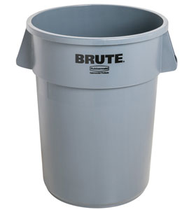 Container rotund Brute 37.9 L gri RUBBERMAID